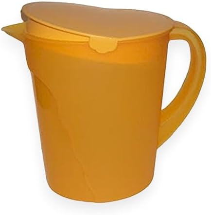 Tupperware Impressions 1 Gallon Pitcher Goldenberry Yellow Orange