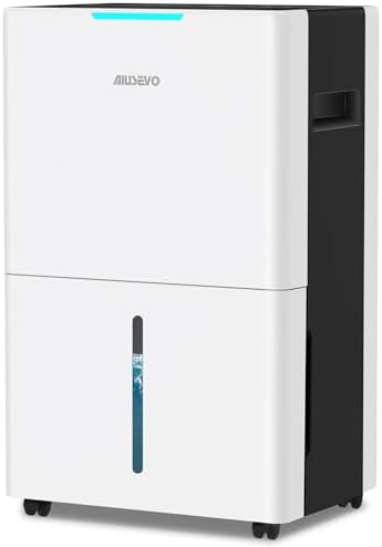 5000 Sq. Ft Dehumidifier, Max 52 Pint/Day Dehumidifiers for Home with Drain Hose, 3 Modes, Child Lock, 24H Timer, Auto Defrost, for Basement, Bedroom, Rv, Large Room, Closet, Garage