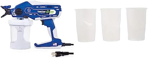 Graco TrueCoat 360 Paint Sprayer and FlexLiner Spray Paint Bags (42 oz) Bundle