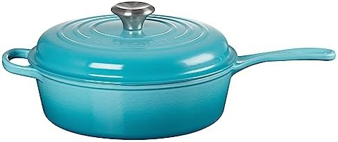 Le Creuset Enameled Cast Iron Signature Cassadou, 3.75 qt., Caribbean