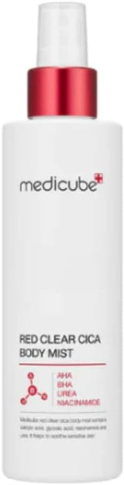 Medicube Red Clear Cica Body Mist Calms And Soothe For Sensitive Skin Korea Skin Care 200ml/ 6.76 fl, White