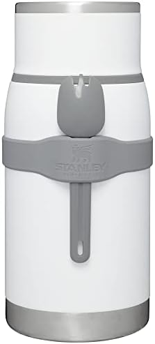 Adventure To-Go Food Jar and Spork | Vacuum Insulated Thermos Food Container | Stainless Steel | BPA-Free