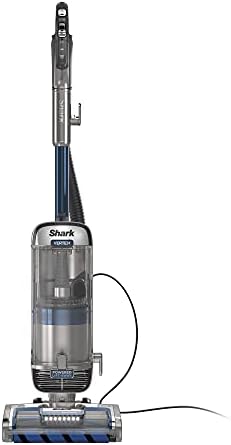 Shark AZ2000 Upright Vacuum Vertex DuoClean PowerFins Powered Lift-Away Self-Cleaning Brushroll and HEPA Filter, 1 Quart Dust Cup Capacity, Blue (Renewed)