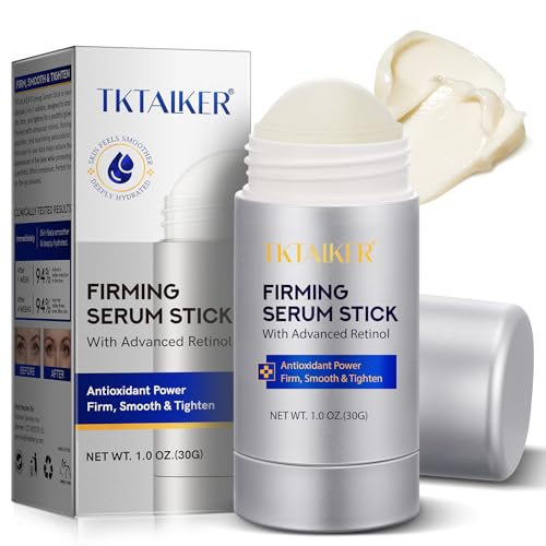 Advanced Retinol Firming Stick – Antioxidant-Enriched and Peptde to Visibly Tighten and Firm Wrinkles and Laugh Lines, Visible Results in 3-4 Weeks 1.0 Oz