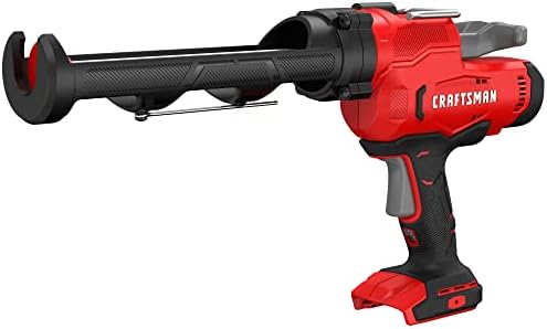CRAFTSMAN V20 Caulk Gun, No Drip, Cordless, with anti-drip and variable speed, Tool Only (CMCE600B)