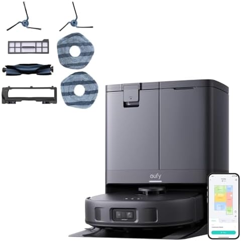 eufy X10 Pro Omni Robot Vacuum + Replacement Parts Kit