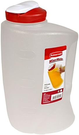 Rubbermaid 7E60 1-Gallon Pitcher (Red)