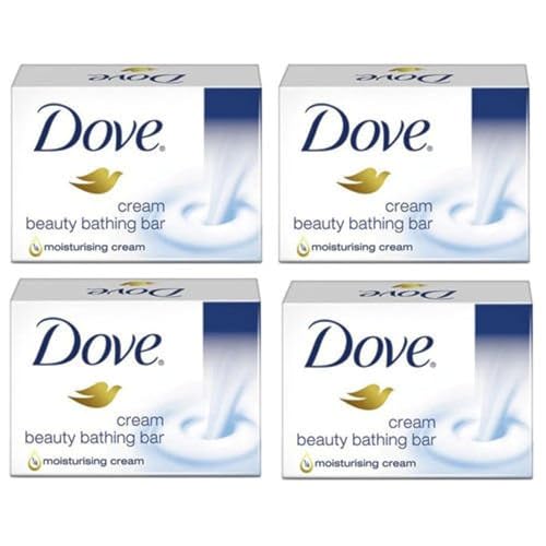 Dove Cream Beauty Bathing Bar 50g (Pack of 4)