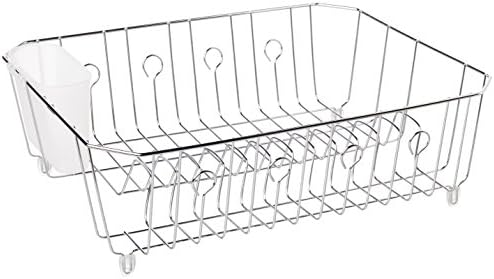 Rubbermaid 6032-AR-CHROM 6032ARCHROM Dish Drainer, Bisque