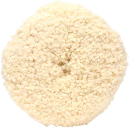 3M Wool Compounding Pad, 9 in, 05703, White, Doublesided, For Auto Body Compounding and Buffing Appplicatios, 1 Pad