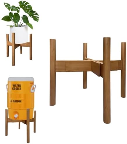 Adjustable Drink Dispenser Holder (9-14.5 Inch), Water Dispenser Stand - Fit Water Cooler, 3-5 Gallon Water Jug Jar Container, Beverage Dispenser, Water Filter Bottle, Water Crock Dispenser Countertop