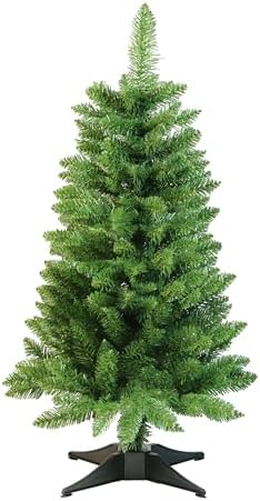 Small Christmas Tree 3FT Artificial Desktop Xmas Tree for Holiday Decor 160 Branch Tips,Green