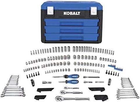 Kobalt 227-Piece Standard (SAE) and Metric Polished Chrome Mechanic's Tool Set