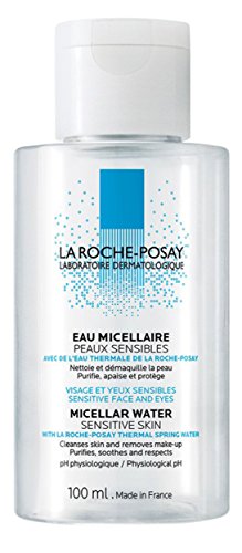 La Roche-Posay Micellar Cleansing Water for Sensitive Skin, Micellar Water Makeup Remover, Cleanses and Hydrates Skin, Gentle Face Toner, Oil Free