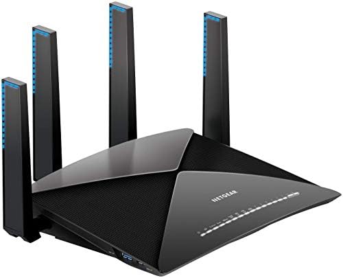NETGEAR R9000-100NAR Nighthawk X10 AD7200 802.11ac/ad Quad-Stream WiFi Router - Certified Refurbished