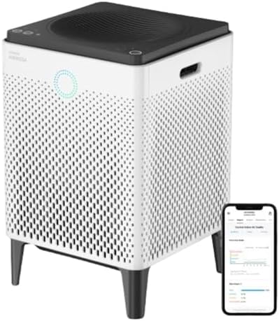 Coway Airmega 400S App-Enabled Smart Air Purifier (Covers 1,560 sq. ft.), True HEPA Air Purifier with Smart Technology, Compatible with Amazon Alexa and Google Home, White (111012)