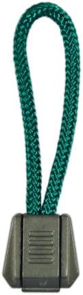 Paracord Planet Zipper Pulls Available in Various Color Combinations – Choose from 5, 10 and 20 Pack Sizes (Dark Green/OD Green, 20 Pack)