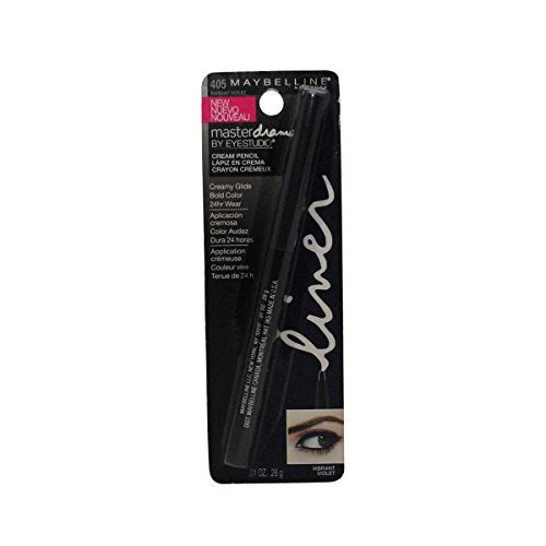 3 Pack- Maybelline Master Drama By Eyestudio Cream Pencil #405 Vibrant Violet