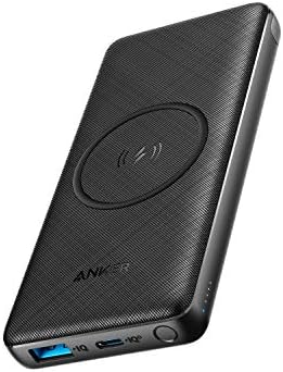 ANKER PowerCore III 10,000 mAh Wireless Portable Charger with Qi-Certified 10W Wireless Charging and 18W USB-C Quick Charge for iPhone 14/14 Plus/14 Pro/14 Pro Max, iPad, AirPods, and More