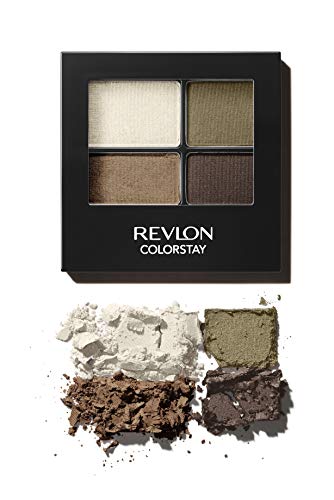 Revlon Eyeshadow Palette, ColorStay 16 Hour Eye Makeup, Velvety Pigmented Blendable Matte & Shimmer Finishes, 515 Adventurous, 0.16 Oz