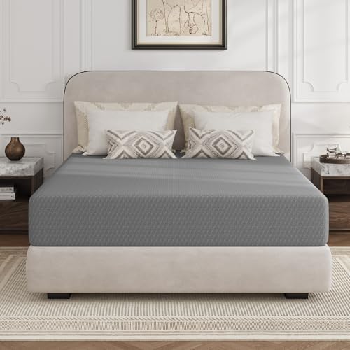Novilla Twin Mattress 10 Inch, Cooling Twin Memory Foam Mattress for Quick Asleep & Pressure Relief, 10 Inch Durable Mattresses with Thermally Balanced Foam Core for Enhanced Support & Breathability