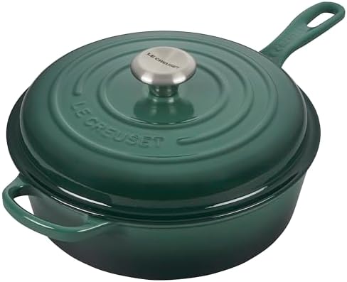 Le Creuset Enameled Cast Iron Signature Cassadou, 3.75qt., Artichaut
