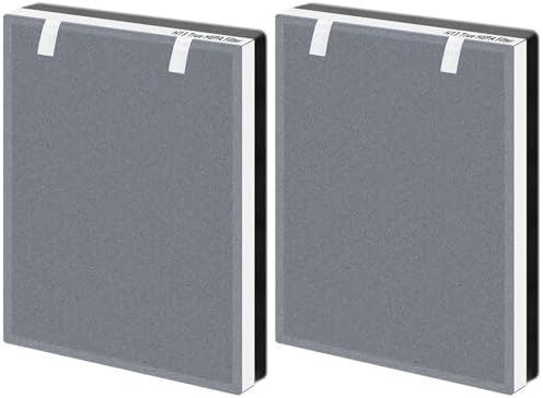 Vital 100 Replacement Filter for LEVOIT Vital 100 Air Purifier, Funmit 3-in-1 H13 True HEPA High-Efficiency Activated Carbon Filter, Compared to Part # Vital 100-RF, 2 Pack