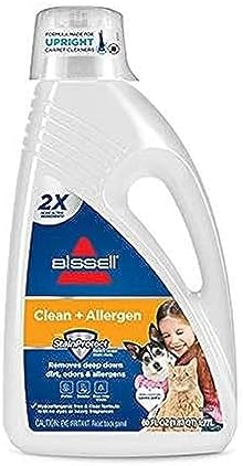 BISSELL 2X Allergen Cleansing Full Size Machine Formula, 60 ounces, 89Q5A