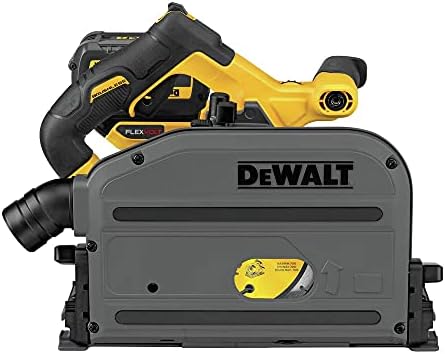 DEWALT FLEXVOLT 60V MAX* Circular Saw, 6-1/2-Inch, Cordless TrackSaw Kit (DCS520T1)