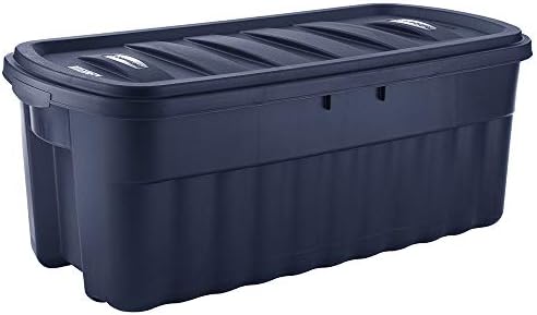 Rubbermaid 50 Gallon Roughneck️ Storage Tote Durable, Reusable, Plastic Storage Bin