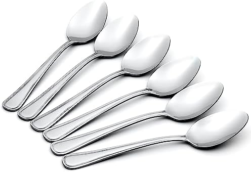 Oneida H081006AL20 Tress Mirror Everyday Teaspoons, Set Of 6