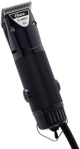 Oster Turbo A5 Single Speed Animal Grooming Clipper with Detachable Cryogen-X #10 Blade
