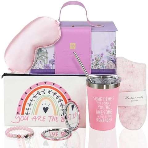 Teen Girl Gifts, Birthday Gifts for Teen Girls 10 11 12 13 14 15 16 17 Year Old, Tween Girls Gifts Ideas with Eye Mask, Tumbler, Teenage Girl gifts for Her, Sister, Best Friend, Daughter