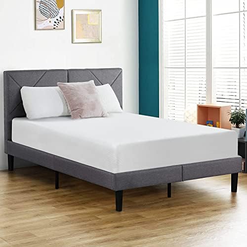 FDW | 12 Inch Queen Mattress | Medium Firm | Gel Memory Foam Mattress | White | Bed in a Box, CertiPUR-US Certified | Pressure Relief, Cooling Ventilated Foam | Washable Removable Cover