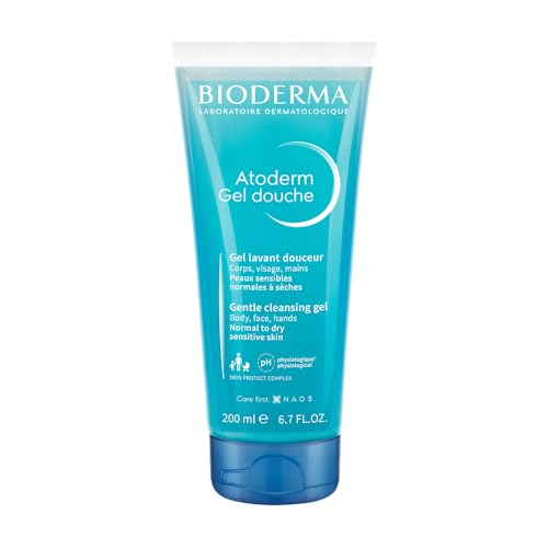 Bioderma - Atoderm - Hydrating Shower Gel - Moisturizing Face and Body Cleanser - Body Wash for Normal to Dry Sensitive Skin