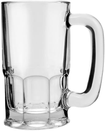 Anchor Hocking Glass 20-oz Beer Mug, Clear, Set of 6