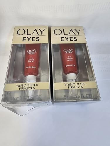 ΟΙay Eyes Eye Lifting Serum for Visibly Lifted Firm Eyes, 0.5 Fl Oz (15 ml) EACH - Amino-Peptide and Vitamin Complex (Pack of 2).