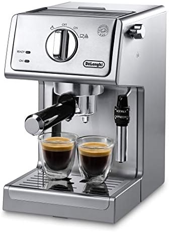 De'Longhi 15 Bar Pump Espresso and Cappuccino Machine with Premium Adjustable Frother, Stainless Steel, ECP3630