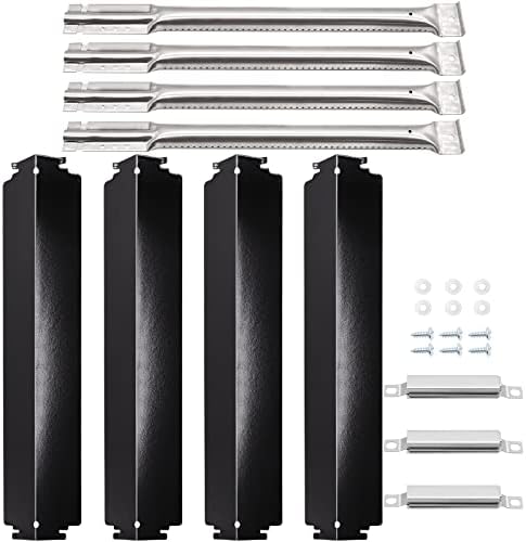 Grill Replacement Parts for Charbroil 463268008, 463268007, 463268606, 463248108, 463268706 Grill Models. Grill Heat Shields, Burner Tubes and Carryover Tube for Charbroil Replacement Parts.