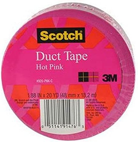 Scotch Duct Tape, Pink, 1.88-Inch by 20-Yard