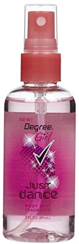 Degree Girls Body Mist, Just Dance, 3 oz