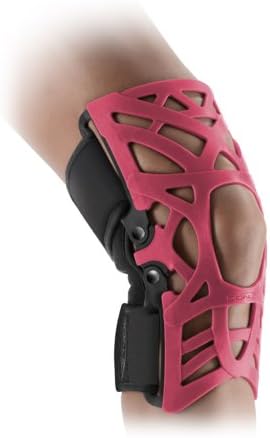 DonJoy Reaction Web Knee Support Brace with Compression Undersleeve: Pink, X-Large/2X-Large