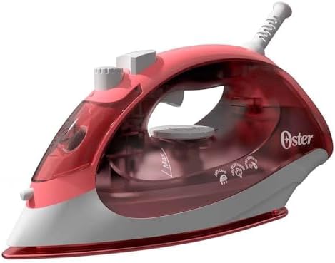 Iron with Ceramic Base Oster Red Aeroceramic GCSTBS5053 - 127V