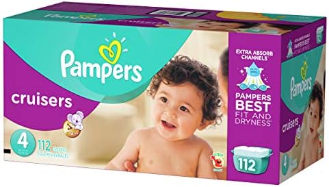 Pampers Cruisers Diapers - Size 4-112 ct