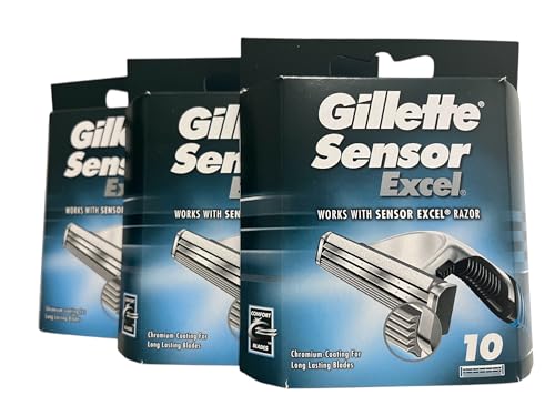Gillette Sensor Excel - 30 Count (3 x 10 Pack)
