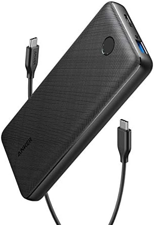 Anker USB C Power Bank, PowerCore Essential 20000 PD (18W) Power Bank, High Cell Capacity 20000mAh Portable Charger Battery Pack for iPhone 12/Mini/Pro/Max Pro/11/X, Samsung (PD Charger Not Included)