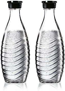sodastream Duopack / 1047200490 Carafe en verre 2 x 0,6 l Pour modèles Penguin et Crystal (Import Grande Bretagne) (2 Pack)