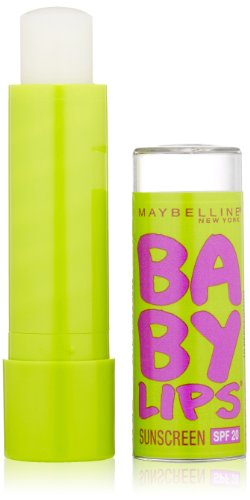 Maybelline New York Baby Lips Moisturizing Lip Balm, Peppermint