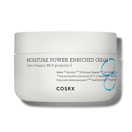 COSRX Hyaluronic Acid Moisturizer for Day & Night with Pro Vitamin B5 (D Panthenol) 50ml/1.69 fl.oz | Propolis Extract, Ceramide, Long Lasting Hydration for Dry, Sensitive Skin, Korean Skin Care
