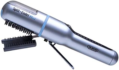 Split Ender Mini – Cordless Split End Hair Trimmer for Dry, Damaged, Brittle, or Frizzy Hair – 3 AAA Battery Operated Clipper for Split Ends – at Home Hair Care Tool for Straight & Curly Hair – Blue